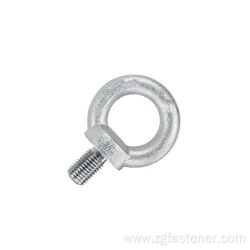 Galvanized drop forged DIN580 lifting eye bolt